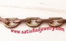 3.6x2.3x0.6mm Brass chains - CHAIN0118 - Middle size