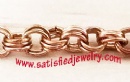 4.0mm x3rings Brass chains - CHAIN0156