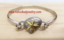 31.5x19mm Brass Bangles - BANGLE0014
