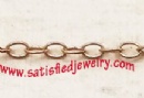 2.5x1.8x0.3mm Brass chains - CHAIN0288