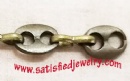 6.6x5.0x1.1mm Brass chains - CHAIN0370