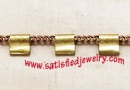 4.5x4.1x1.6mm Brass chains - CHAIN0373