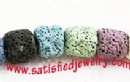 10.8mm - 12mm Lava beads - LAVA0037