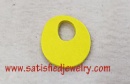 25.9x23.7x3.0mm Wood Bead - WOOD0078