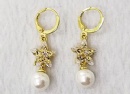 13.2x11.6mm Brass Earrings - EARRING0003