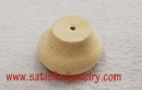 37.5x35x22.5mm Wood Bead - WOOD0028