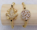 Cubic Zircon Bracelets STF000222-1 and STF000222-2