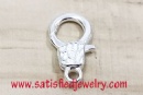 22.5x12.4mm Brass Keyholder - METAL0064