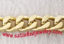 www.satisfiedjewelry.com - 9.8x6.8x2.2mm Aluminium chains - CHAIN0406