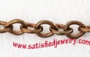 9.7x7.7x1.7mm Brass chains - CHAIN0413