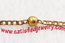 3.8mm ball Brass Chain - CHAIN0433