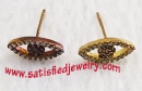 12.6x6.2mm Brass Earrings - METAL0122