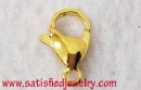 14.8x9.2mm Brass Clasp - STEEL0011