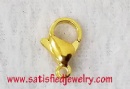9X6mm Brass Clasp - STEEL0016