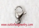 11x7mm Brass Clasp - STEEL0022