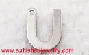11x8.8mm Stainless steel Letters - STEEL0063