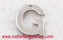 11x10mm Stainless steel Letters - STEEL0049
