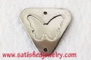 22.5x24.5mm Stainless steel pendant - STEEL0070