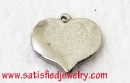 16x17.4mm Stainless steel pendant - STEEL0071
