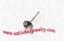 3.0mm stainless steel earrings - STEEL0118