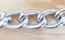 www.satisfiedjewelry.com - 12.45x17.5x3.2mm Aluminium chains - CHAIN0004